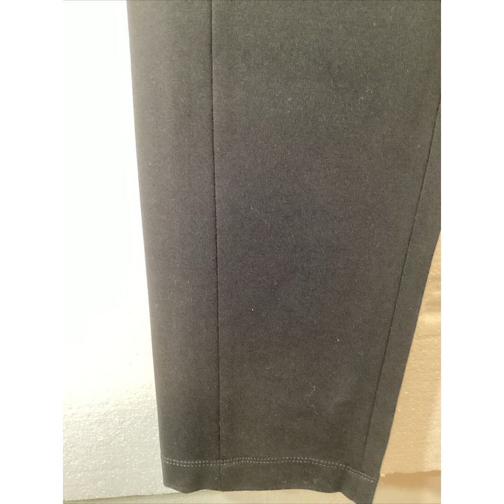 BCBGMAXAZRIA Women S BLACK NICOLAS QUILTED FAUX LEATHER PANT 58876 - Picture 6 of 9